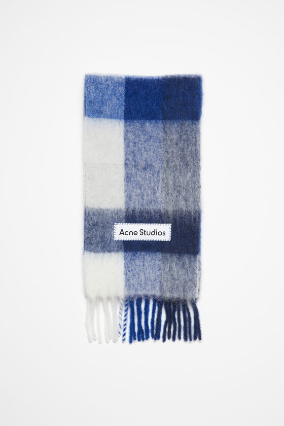 Acne Studios Karierter Schal aus Mohair