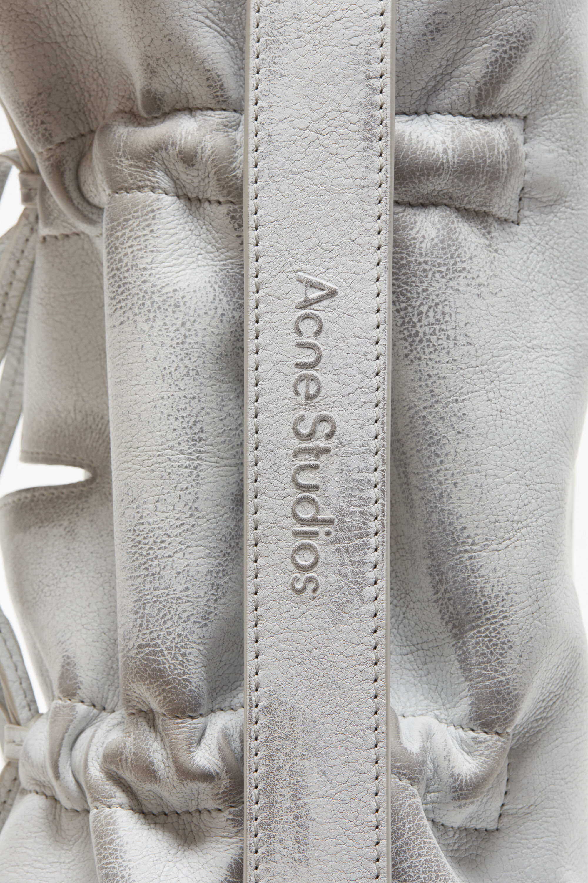 Acne Studios - Multipocket bag - White/grey