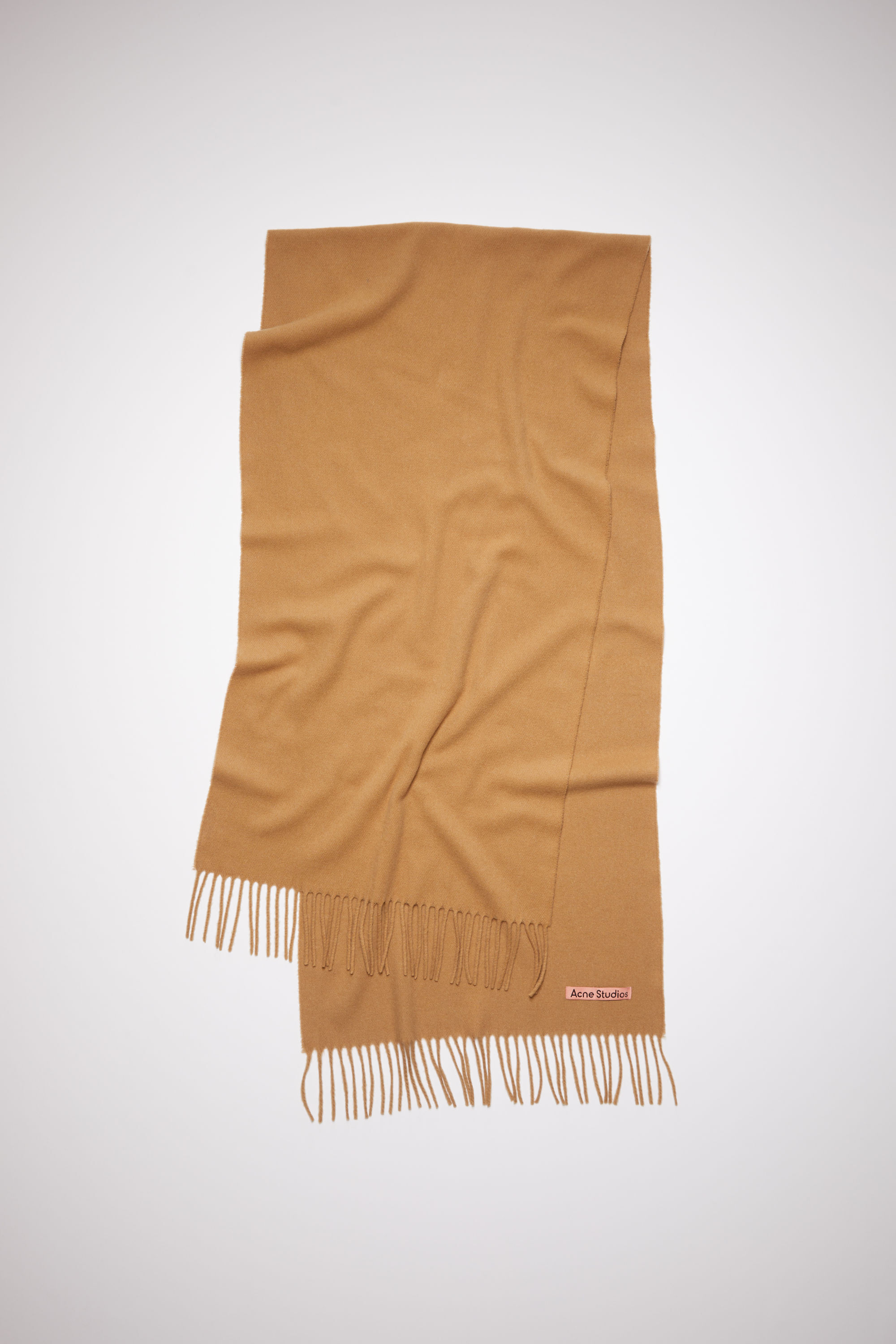 Cashmere fringe scarf - Narrow