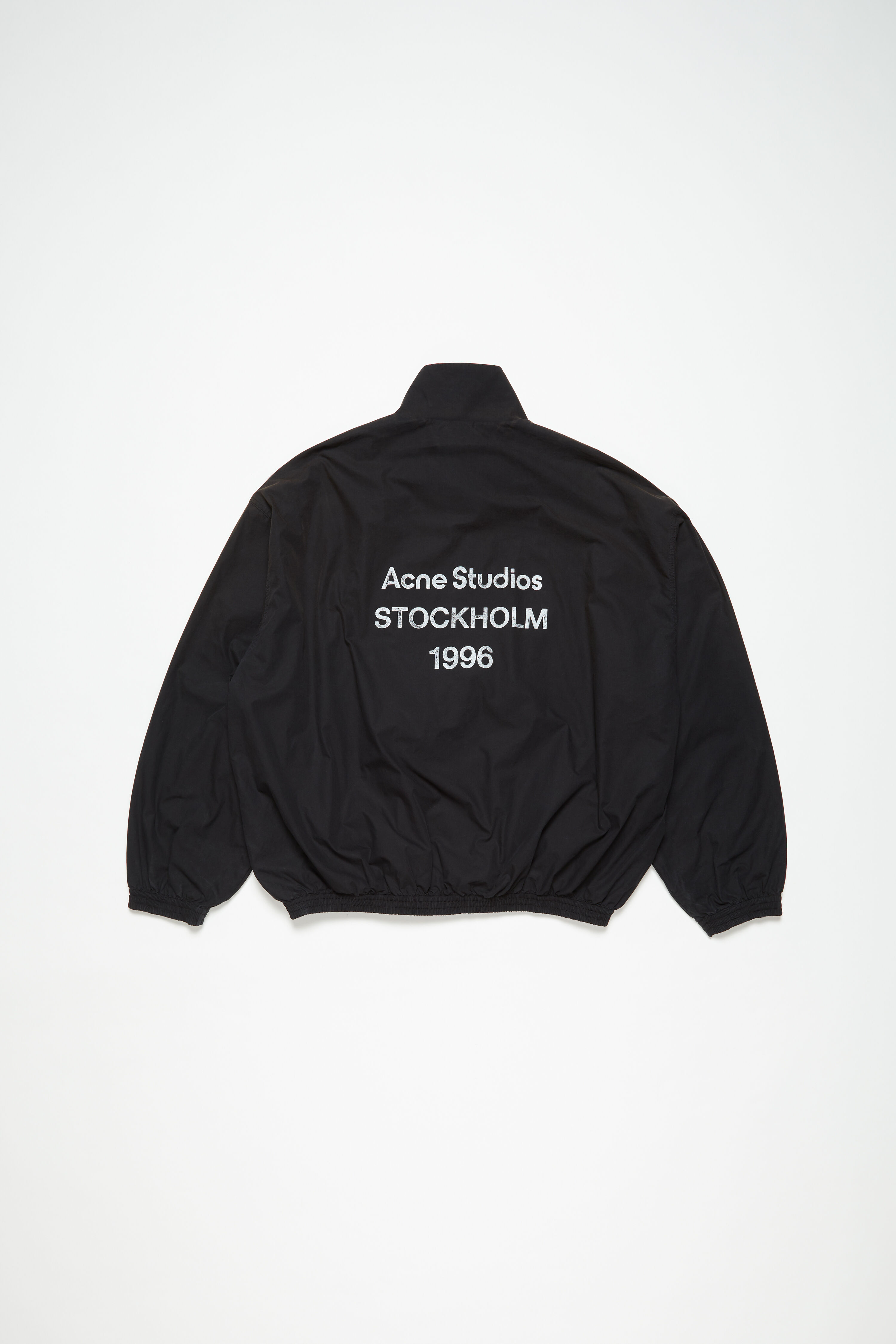 Acne Studios Logo Zipper Jacket Black - ジャケット・アウター