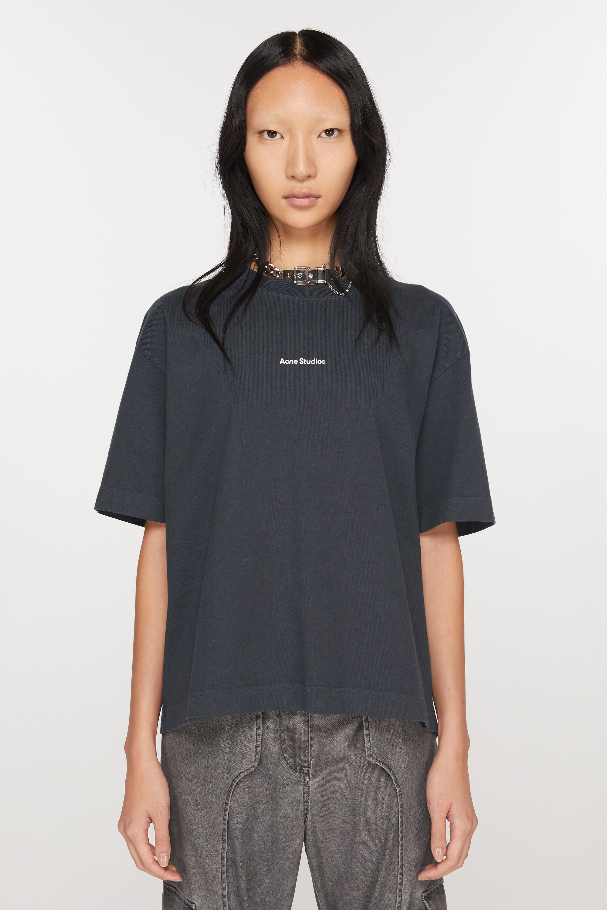 超激得格安 acne studious ロゴ Tシャツ XSサイズの通販 by イマイ断捨