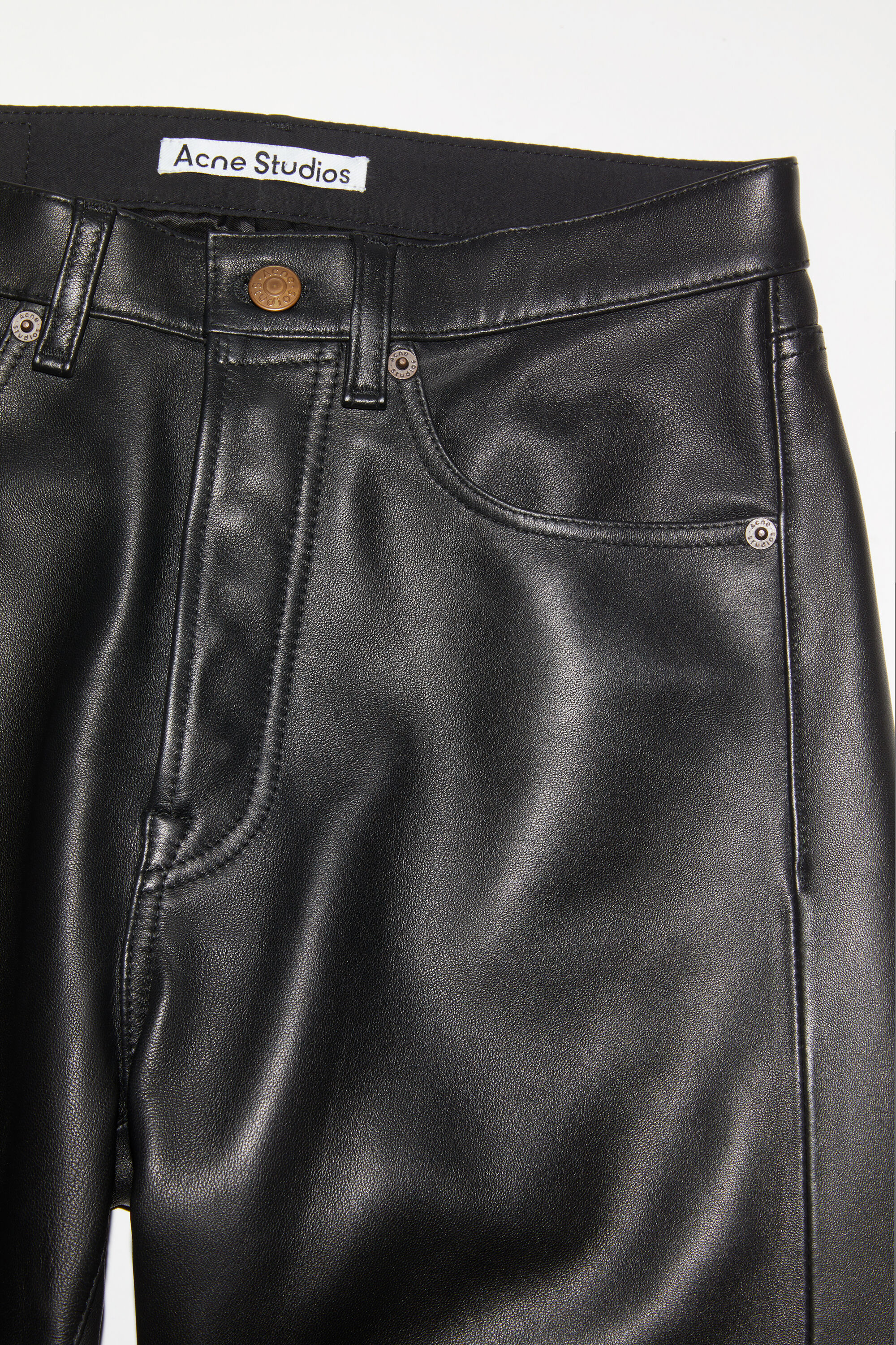 Acne studios 2025 leather trousers