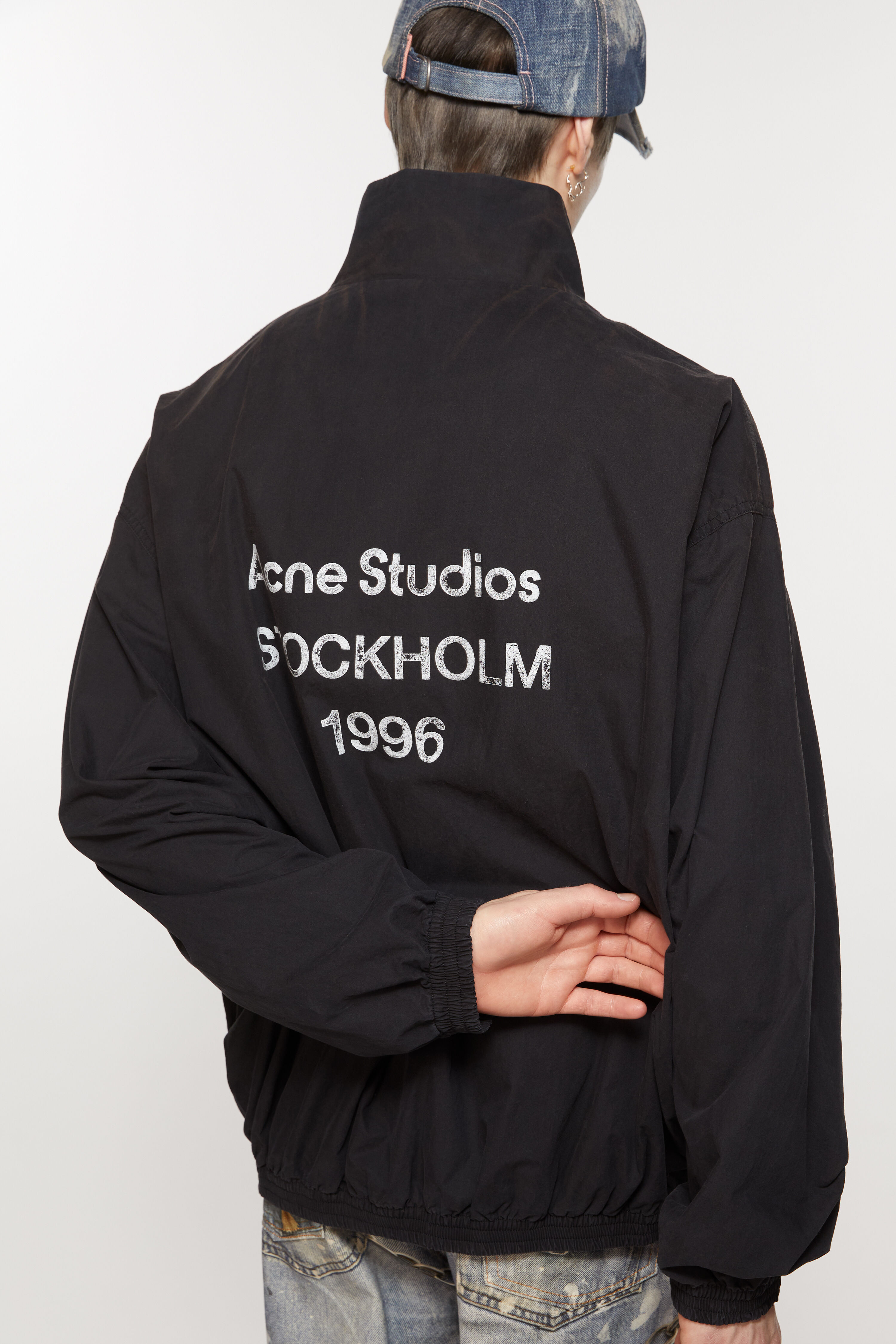Acne Studios - ロゴジッパージャケット - ブラック