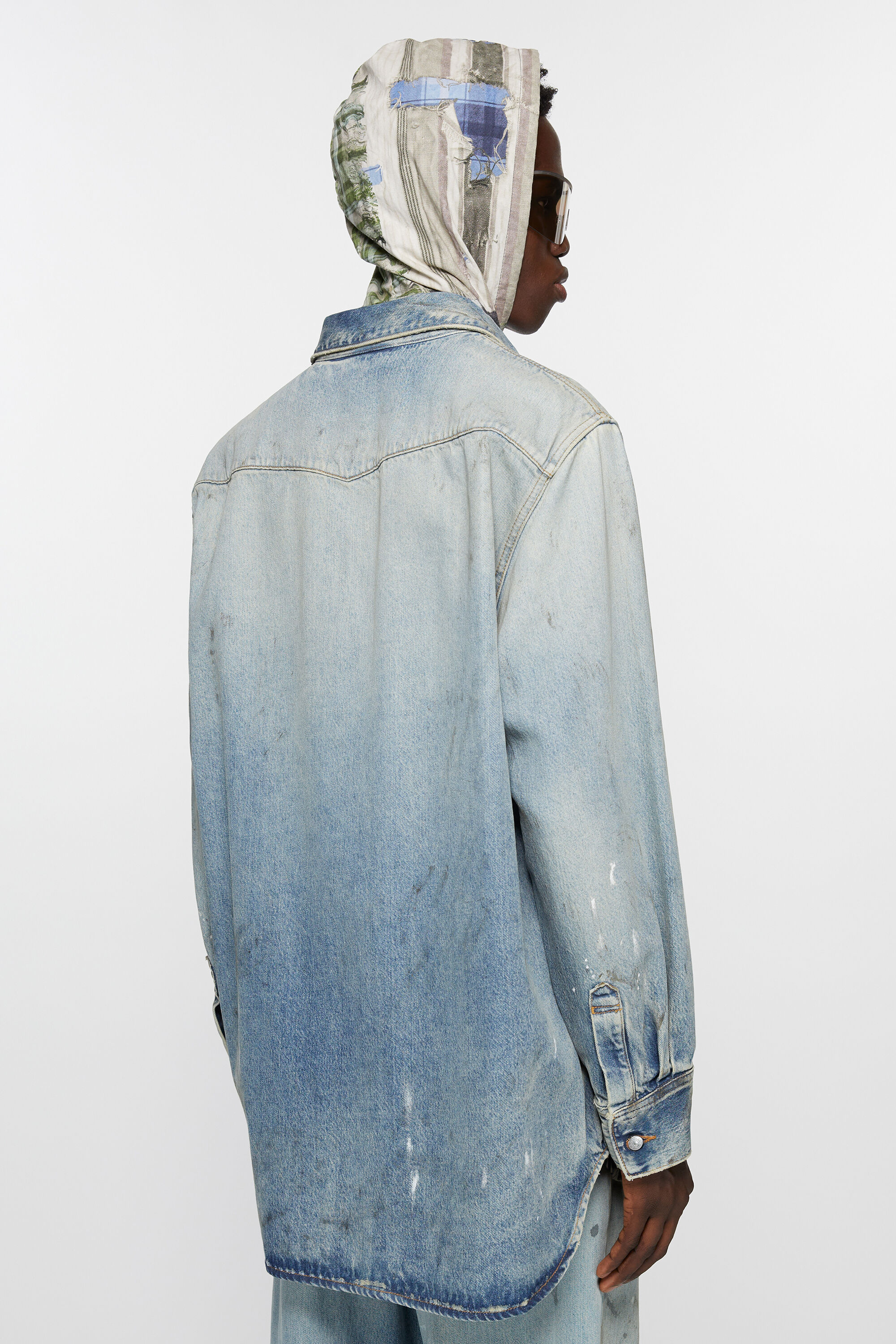 Acne Studios - Denim shirt - Relaxed fit - Light blue