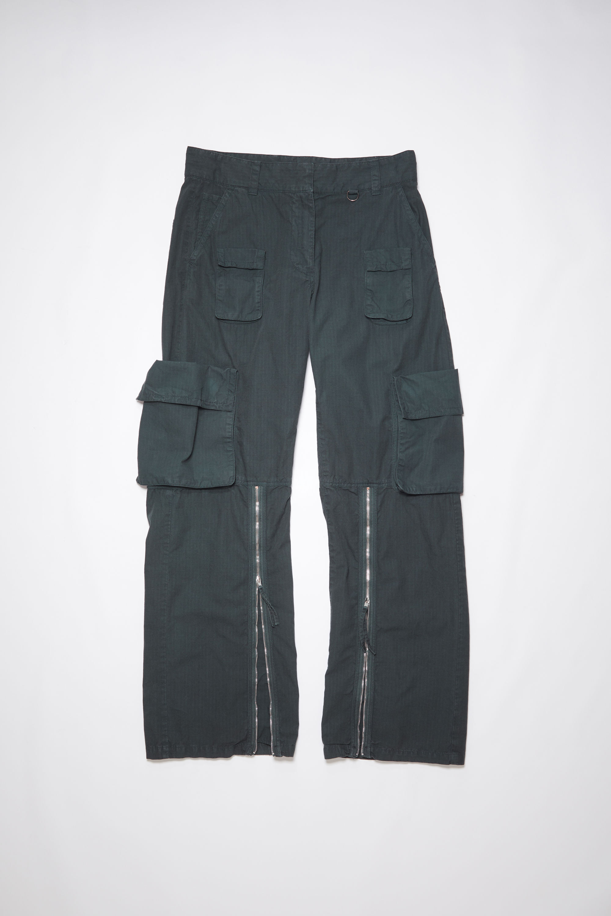 Acne Studios - Zippered trousers - Charcoal Grey