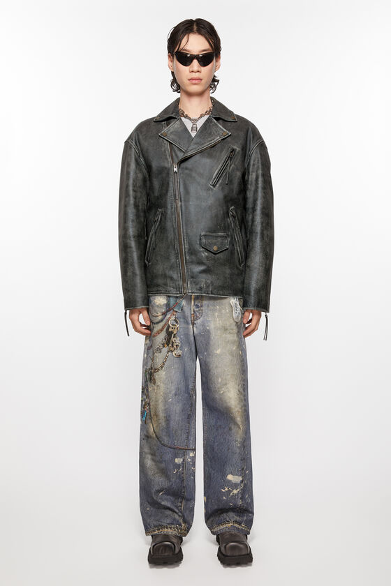 Acne Studios Biker-Lederjacke