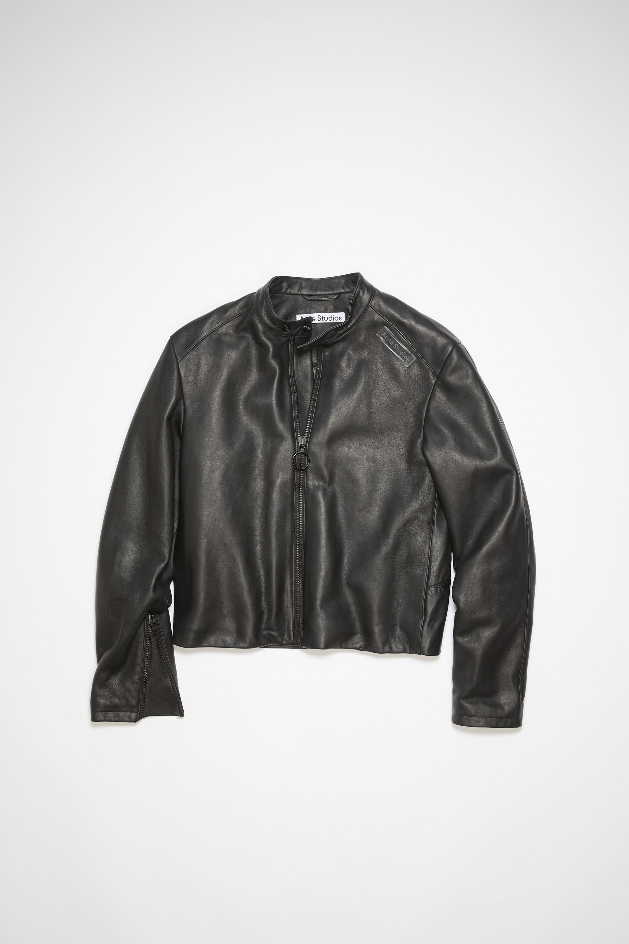 Acne Studios - Leather jacket - Black