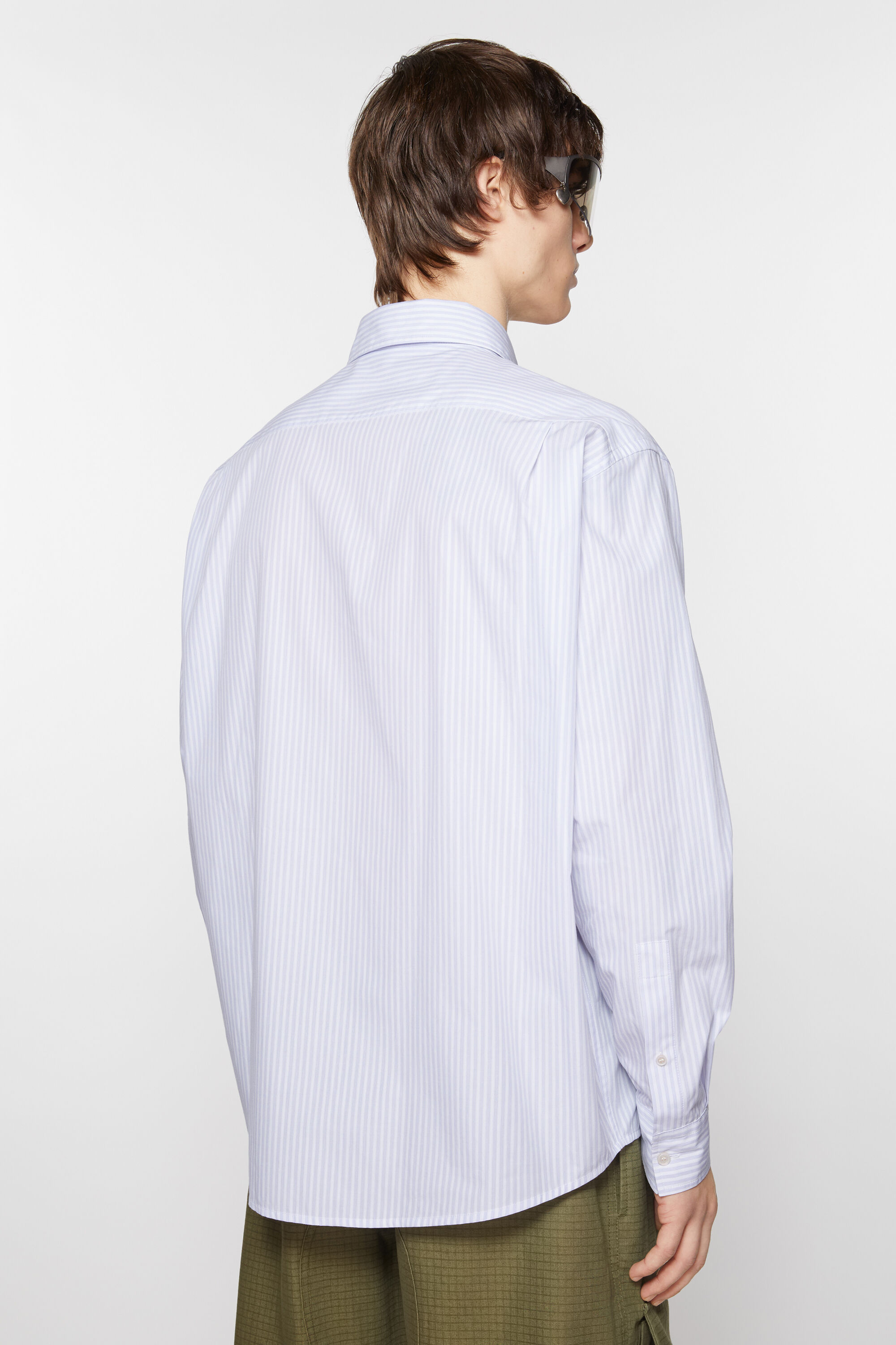 Acne Studios - Button-up shirt - Lilac/white