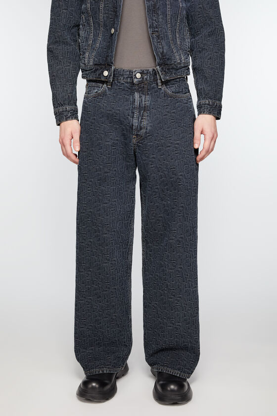 Acne Studios Baggy-Fit-Jeans - 1981M Monogram