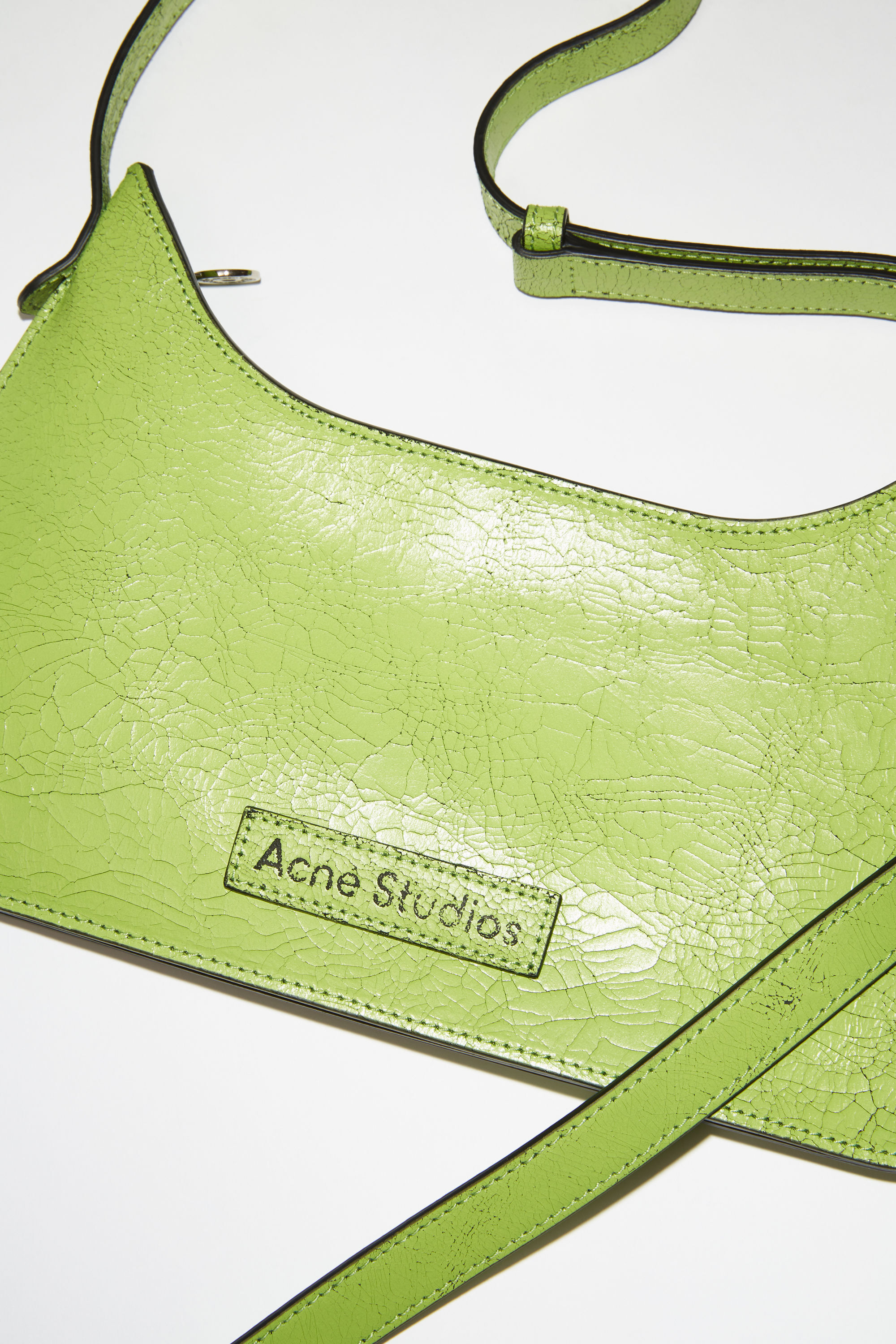 Acne Studios - Platt mini shoulder bag - Lime green