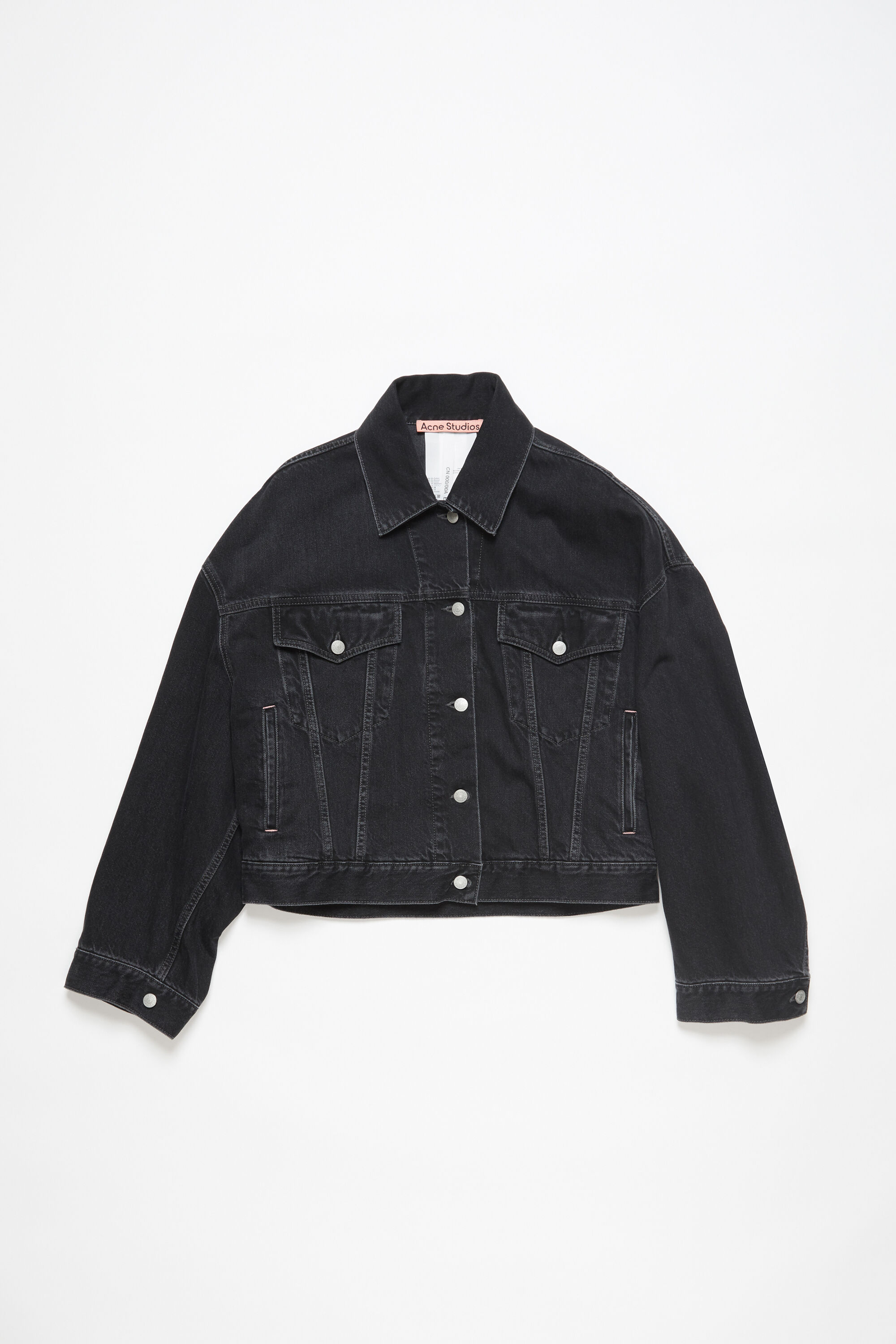 Calvin Klein Jeans SHERPA JACKET ZIP - Denim jacket - black denim -  Zalando.ie