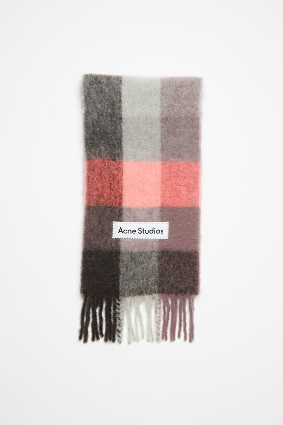 Acne Studios Karierter Schal aus Mohair