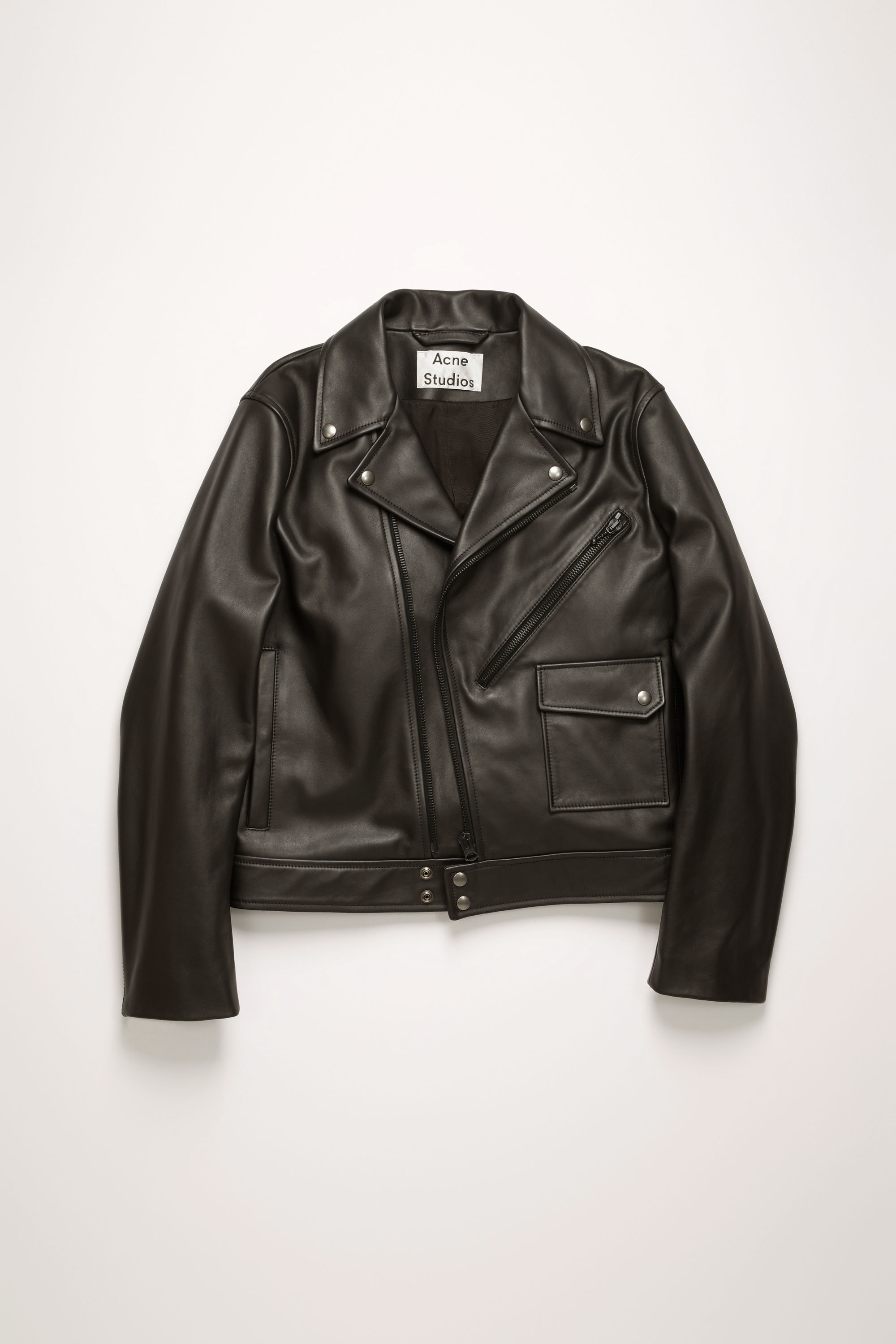 acne leather jacket sale