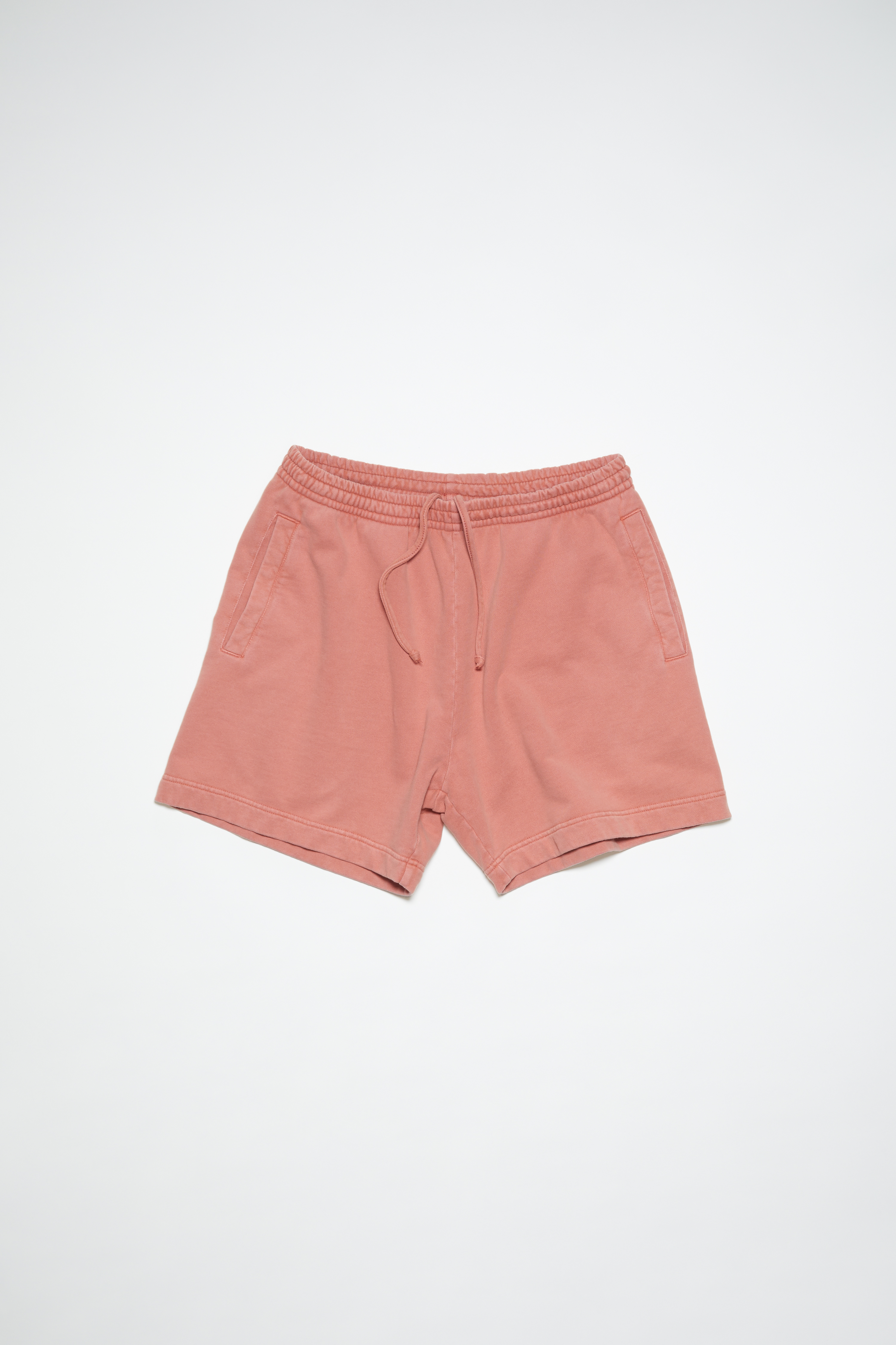 Acne Studios Cotton Sweat Shorts In Vintage-rosa