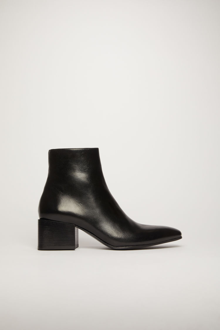 acne patent boots