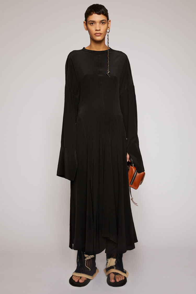 acne studios black dress