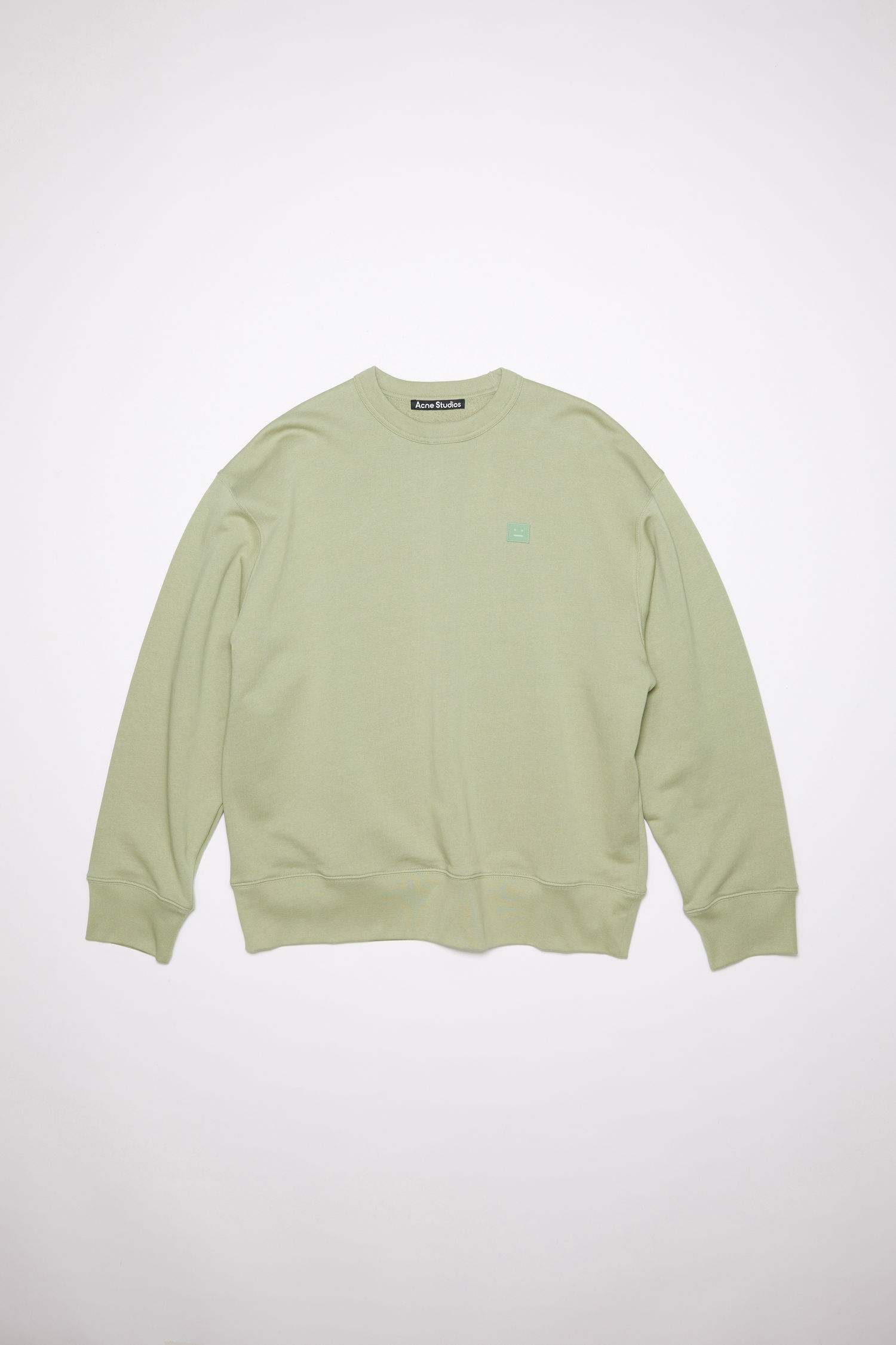 ACNE STUDIOS FORBA SWEDEN SWEATSHIRT Pale Green, 45% OFF