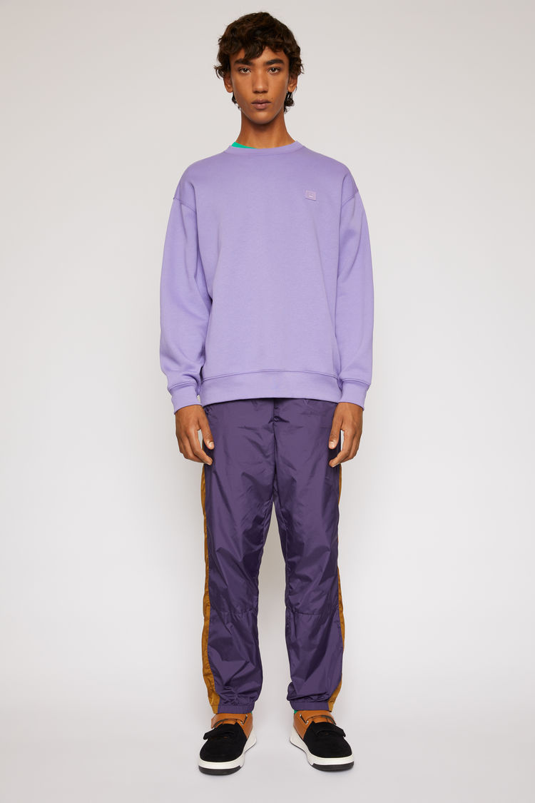 lavender sweatshirt