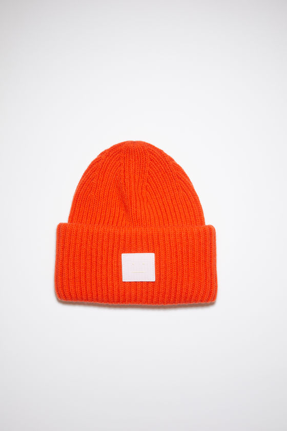 acne studios beanie orange