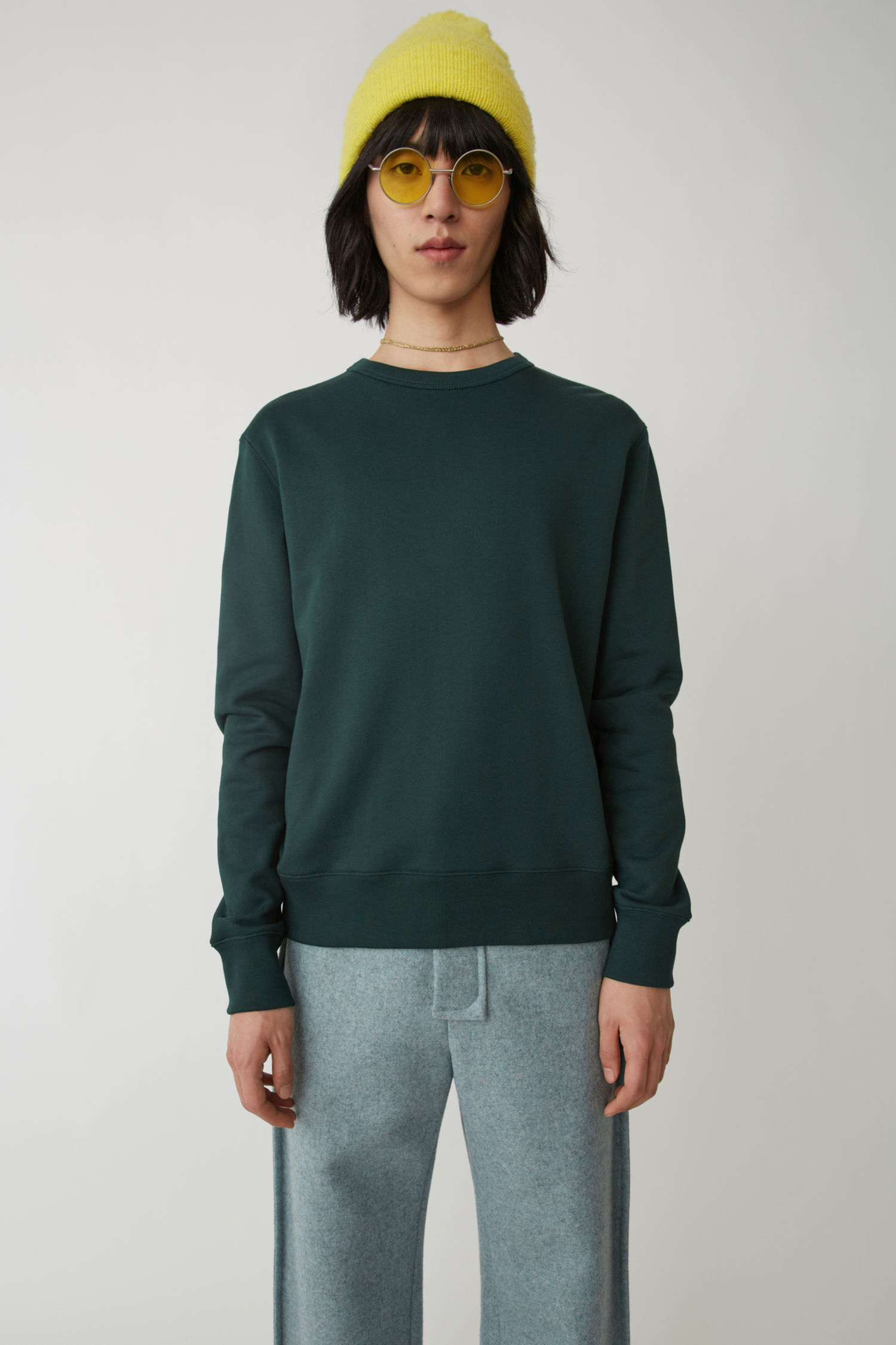 Shop Acne Studios Regular Fit Sweatshirt | UP TO 55% OFF