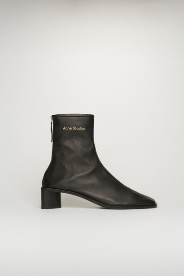 acne studios branded ankle boots